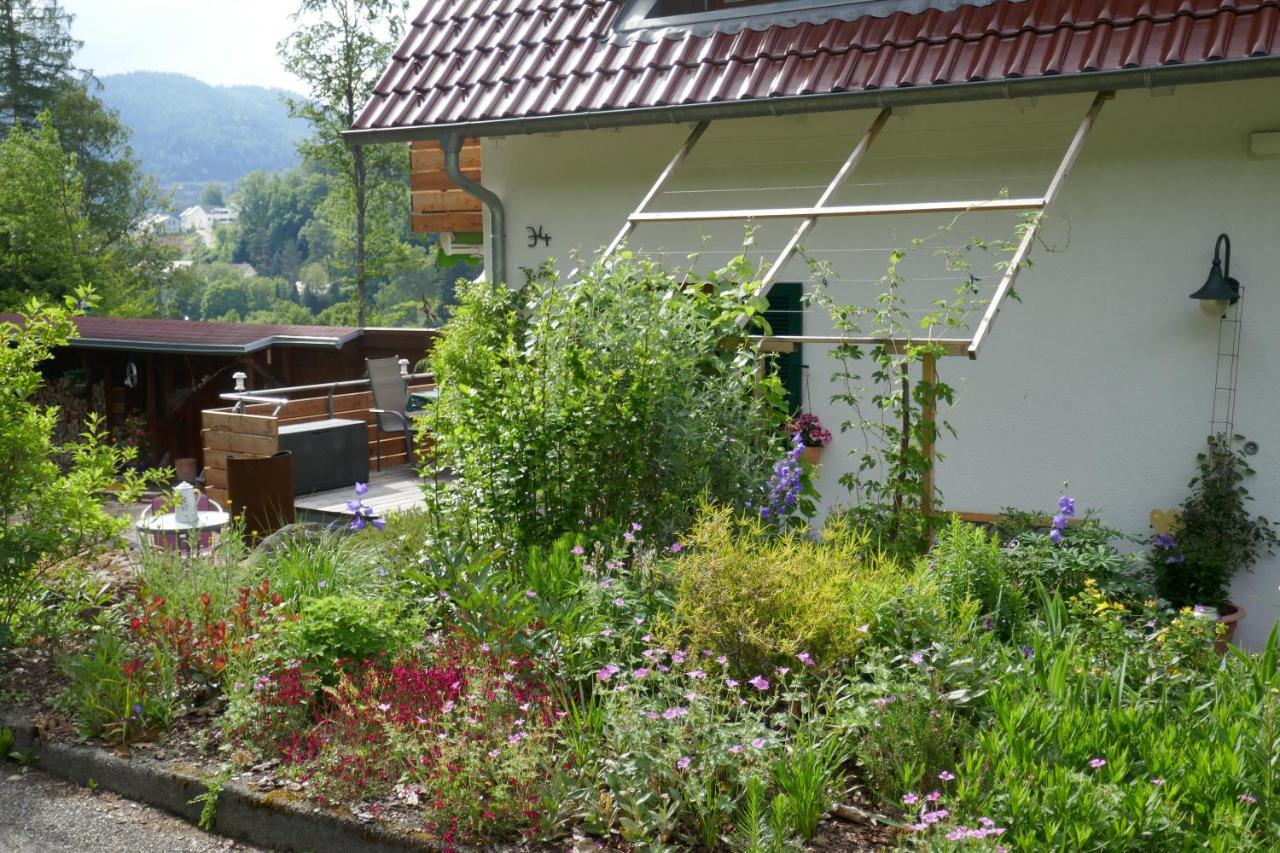 Ferienwohnung Am Wald Bad Herrenalb Exterior foto