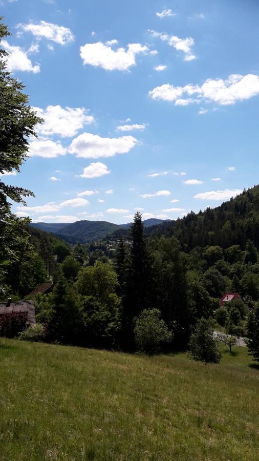 Ferienwohnung Am Wald Bad Herrenalb Exterior foto